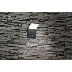 TRIO PEARL LED outdoor wall lamp with motion sensor