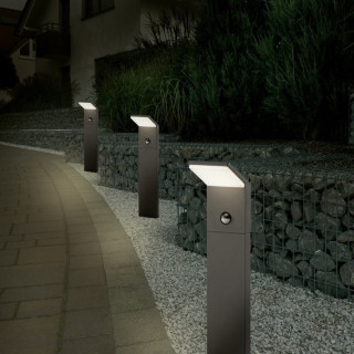 TRIO PEARL garden lamp with motion sensor IP54 50/100cm