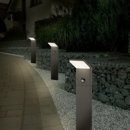 TRIO PEARL lampa ogrodowa z czujnikiem ruchu IP54 50/100cm