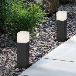 TRIO HUDSON lampa ogrodowa stojąca IP44 30/80cm