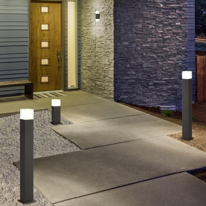 TRIO HUDSON garden standing lamp IP44 30/80cm