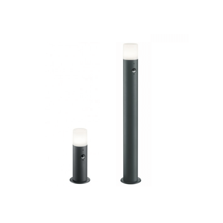 TRIO HOOSIC lampa ogrodowa stojąca z czujnikiem ruchu