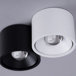 OXYLED IDRA surface-mounted LED ceiling tube 9W white, black