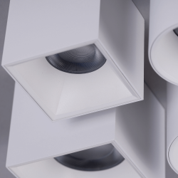 OXYLED NABLA square surface-mounted LED luminaire 2700K/4000K/6500K