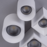OXYLED NABLA round surface-mounted LED luminaire 2700K/4000K/6500K