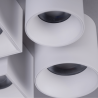 OXYLED NABLA round surface-mounted LED luminaire 2700K/4000K/6500K