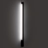 LOONARI TESSO oblong, black LED wall lamp IP65 90/120/150cm