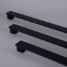 LOONARI TESSO oblong, black LED wall lamp IP65 90/120/150cm