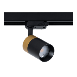OXYLED CROSTI LACCE SLIM track light black and gold GU10