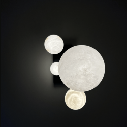 LOONARI EBRO LED pendant lamp 3000K ball white, black