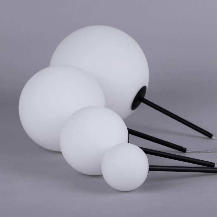 LOONARI ATINA pendant lamp ball G9 white, black