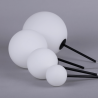 LOONARI ATINA pendant lamp ball G9 white, black LOONARI ATINA pendant lamp ball G9 white, black