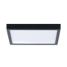LOONARI SORIA square LED ceiling lamp 3000K/4000K white, black