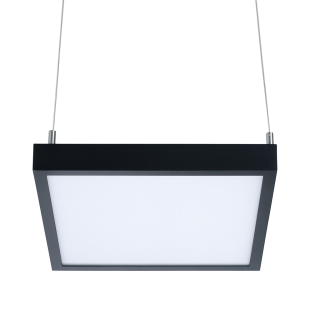OXYLED SORIA lampa wisząca kwadrat LED biała, czarna