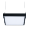 OXYLED SORIA square LED pendant lamp white, black