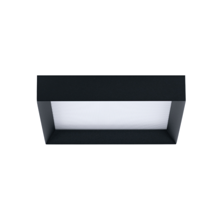 LOONARI VIANA black square LED ceiling lamp 3000K/4000K LOONARI VIANA black square LED ceiling lamp 3000K/4000K
