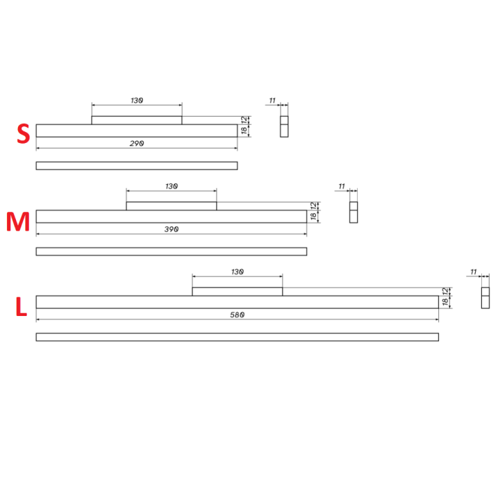 LOONARI MiniLINE STRIPE liniowa lampa do szyny magnetycznej 48V