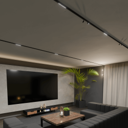 LOONARI MiniLINE STRIPE linear lamp for magnetic rail 48V