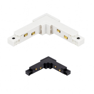 LOONARI MULTILINE łącznik TYP A 90&deg; do szyn SLIM 48V biały, czarny