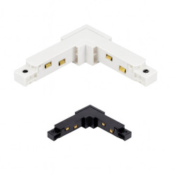 LOONARI MULTILINE TYPE A 90° connector SLIM 48V tracks white, black