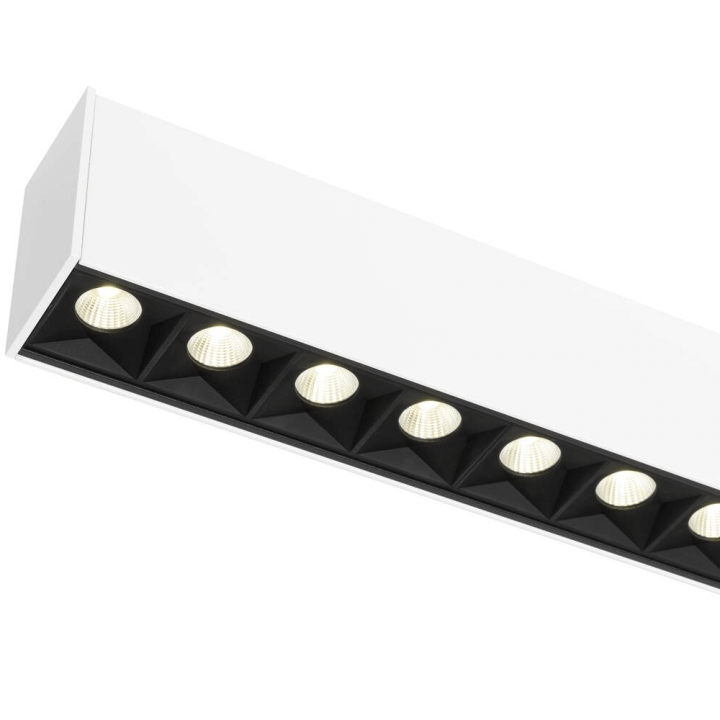 SLV GLENOS PRO oblong surface-mounted LED lamp 3000K/4000K 2 colors