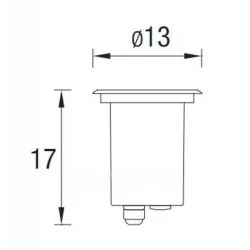 LEDS-C4 Gea LED Step 55-9282-CA-CMV1