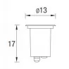 LEDS-C4 Gea LED Step 55-9282-CA-CMV1