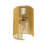 SLV WUD 1010401 wooden wall lamp E27 in retro style