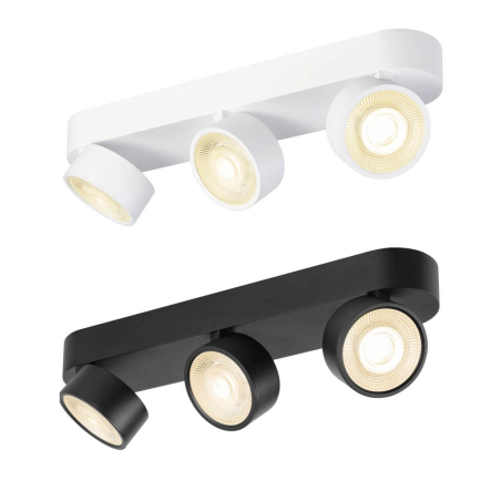 SLV KALU 1010270 adjustable triple LED surface-mount spotlight 2 colors