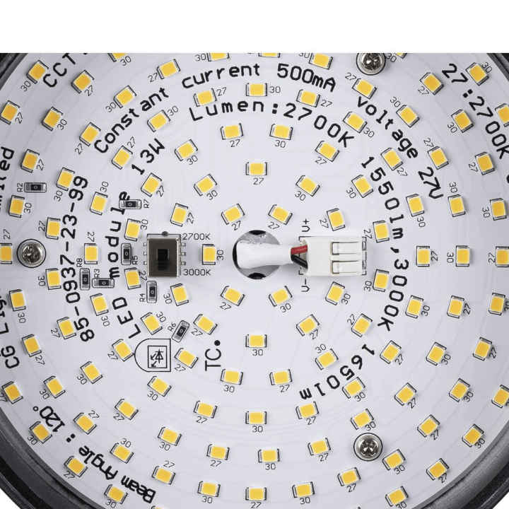 SLV GRIP 1009100/1 nowoczesna lampa sufitowa LED 2700K/3000K 15W IP20