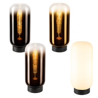 SLV PANTILO SLIM 1010345/6/7/8 elegancka lampka stołowa E27 4 kolory