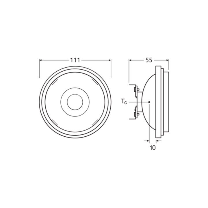Osram PARATHOM PRO LED 11,7W AR111 dimmable 3000K