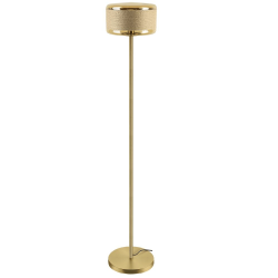 SLV PANTILO 1010206/7 elegant floor lamp with a natural accent