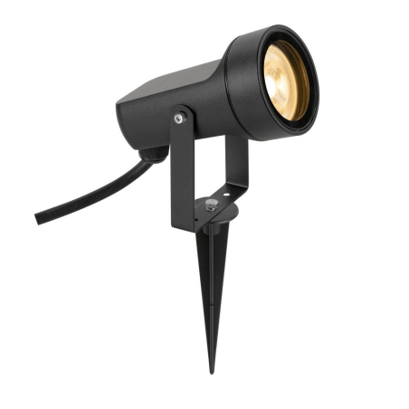 SLV SYNA SHADE 1008480 czarna lampa ogrodowa wbijana GU10 IP65