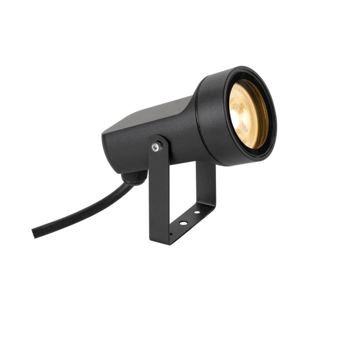SLV SYNA SHADE 1008480 czarna lampa ogrodowa wbijana GU10 IP65