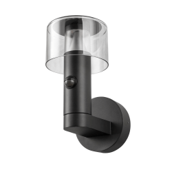 SLV TAHA II 1010196 LED outdoor wall lamp IP65 with motion sensor