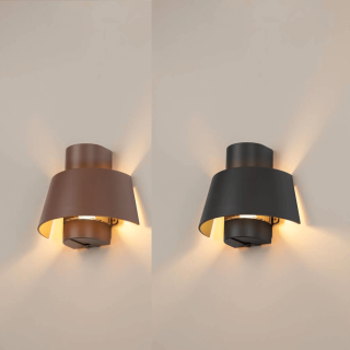 SLV PHOTONI 1007581/5 E27 outdoor wall lamp in rustic style