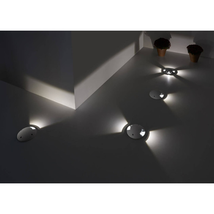 LEDS-C4 Xena Surface 55-9946-34-C small bollard grey light 2 sites