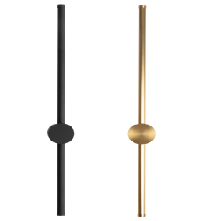 MAXlight Spirit W0413/4/5/6 oblong LED wall lamp 3000K black, gold