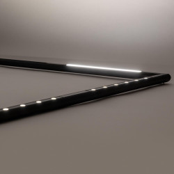 LOONARI MICROLINE magnetic track hanging on cables 48V white, black