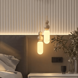 MAXlight Nova P0641/2 lampa wisząca z kulami dekoracyjnymi G9