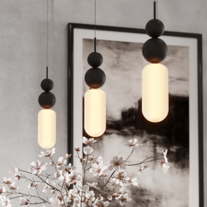 MAXlight Nova P0641/2 pendant lamp with decorative G9 balls
