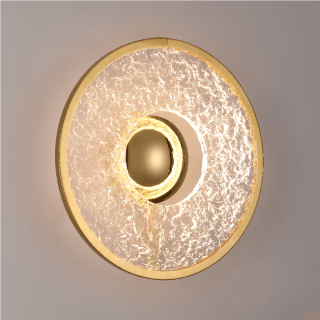 MAXlight Alexia W0406D gold LED wall lamp 3000K &ndash; elegance and style