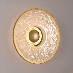 MAXlight Alexia W0406D złoty kinkiet LED 3000K – elegancja i styl