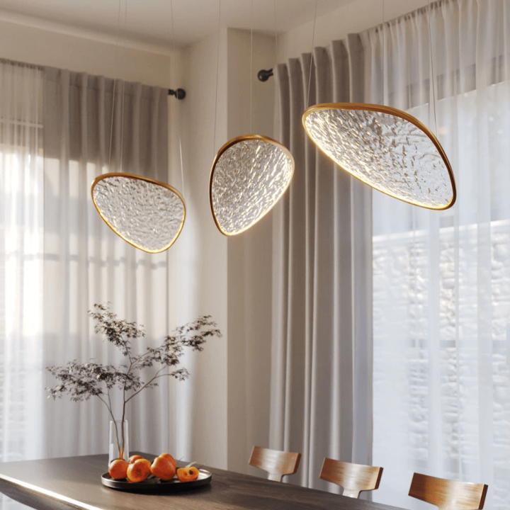 MAXlight Empire P0636/7D lampa wisząca LED 17W 3000K chrom,  złoto