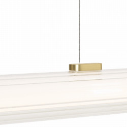 MAXLIGHT Fayette P0621/2 oblong LED pendant lamp 3000K IP44