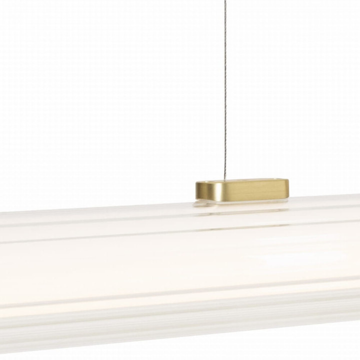 MAXLIGHT Fayette P0621/2 oblong LED pendant lamp 3000K IP44