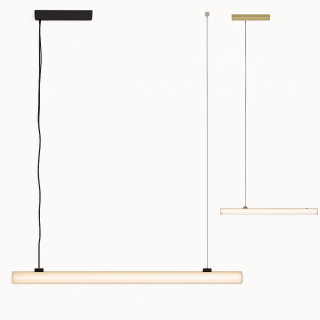 MAXLIGHT Fayette P0621/2 oblong LED pendant lamp 3000K IP44