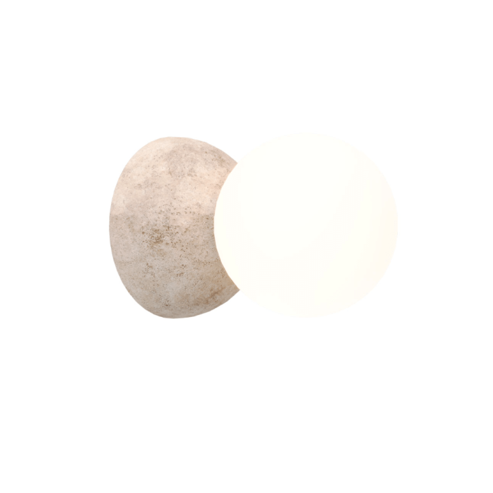 Maxlight Eye W0427 kinkiet z naturalnego kamienia na żar&oacute;wkę G9