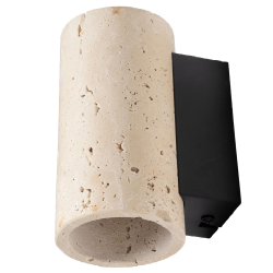 Maxlight Tek W0425 wall lamp 2xGU10 natural stone lights up/down
